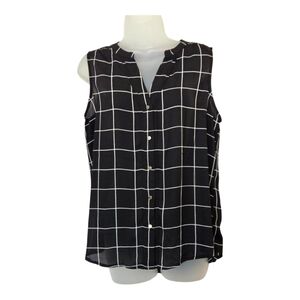 🐟🐟Apt. 9 V-Neck Tank Geometric Print Size Medium